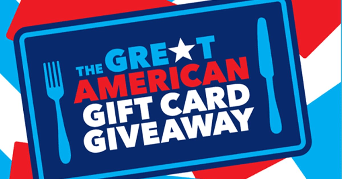 Graphic for great american gift card giveaway